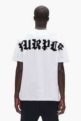 PURPLE BRAND P104 Pixelated Gothic Tee - Gravity NYC